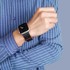 DUXDUCIS Remen magnetni za Apple Watch 38/40/41mm, crno narančasti
