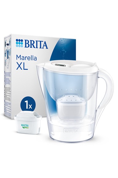BRITA Vrč za filtriranje vode Marella XL ME4W MX Pro, 3,5 l, bijeli