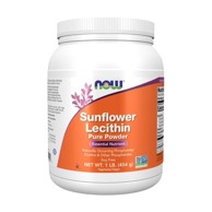 NOW Suncokretov lecitin prah, 454 g