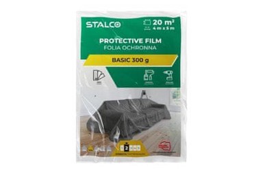 STALCO Zaštitna folija S-47630, 4 x 5 m, LDPE 300 g, standardna