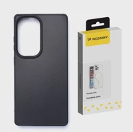 WOZINSKY Maskica Karbonska s MagSafe za Samsung Galaxy S25 Ultra, crna