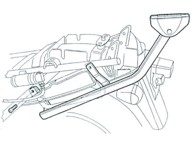 SHAD Nosač gornjeg kofera za Suzuki GSX 600 F GSX 600 FU GSX 750 F