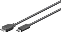 USB Kabel USB-C–USB 3.2 Gen 1 Micro B, 0,6 m