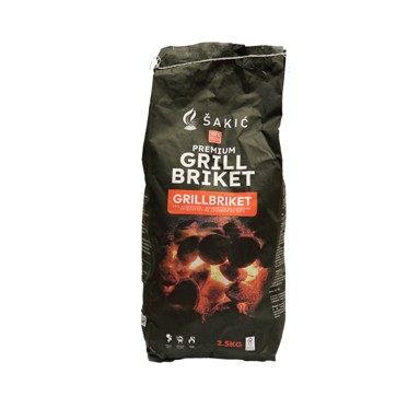 Ugljeni briket, 2,5 kg V