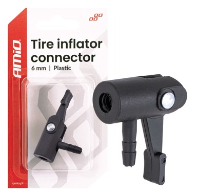 AMIO Adapter za kompresor 6 mm, plastični