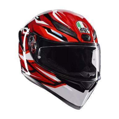 AGV Kaciga K1 s lion black-red-white