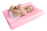 BABYMATEX Frotirna navlaka za stol za previjanje PREMIUM, 50x70/80 cm, roza