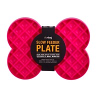 LICKIMAT Zdjelica SloDog Pink, za sporije gutanje (psi)