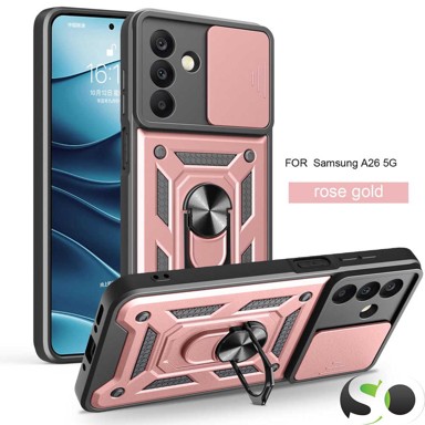CAMSHIELD Pro Maskica s magnetnim stalkom, Samsung A17/A26, pink