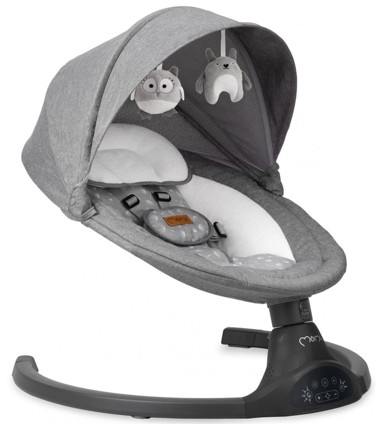MOMI Njihalica KENANI, električna, tamno siva