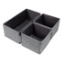 BIGSO Set od 3 siva organizatora Drawer