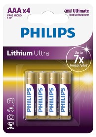 PHILIPS Baterija FR03LB4A/10, tip AAA, 4kom