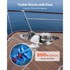 VEVOR Električni vitlo za sidro, 12 V, 600 W, 375 x 345 x 200 mm, nehrđajući čelik