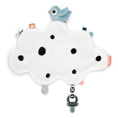 DONE BY DEER Mazilica i držač za dudu 4333052, Happy Clouds, višebojna