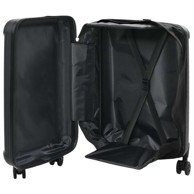 Sklopivi kofer, 24", 43x27x66 cm, crni, ABS