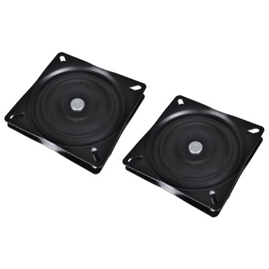 Okretne baze za brodska sjedala, 2 kom, standardne, 160×160×2,5 mm