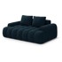 COSMOPOLITAN DESIGN Petrolej zelena baršunasti sofa 175 cm Linz, 175x100x84 cm