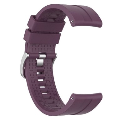 B-STRAP Silicone Cube remen za Xiaomi Amazfit GTR 2 / GTR 47mm, purple plum