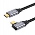 TRADEBIT USB-C kutni kabel, USB-C 3.1, 100 W, 5 A, 2 m