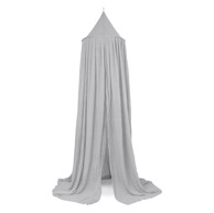 JOLLEIN Baldahin, 245 cm, vintage siva