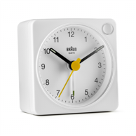 BRAUN Budilica BC 02 XW Quartz, bijela