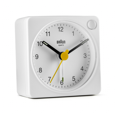 BRAUN Budilica BC 02 XW Quartz, bijela