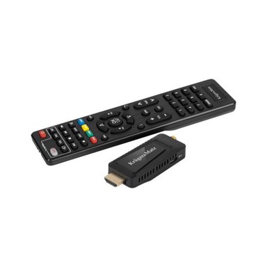KRÜGER&MATZ Mini tuner DVB-T2 KM9999, H.265 HEVC, USB, crna