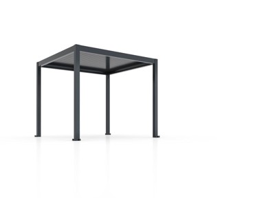 BELLANO LIVING Bioklimatska pergola Bellano S25 3 x 3 m, tamnosiva, samostojeća