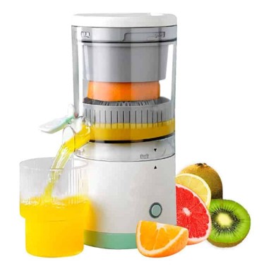 NETSCROLL Prijenosni sokovnik i cjedilo za citruse i voće ProJuicer, USB punjenje, 400 ml kapacitet