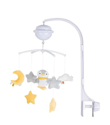 CHIPOLINO Glazbeni vrtuljak Penguin, projektor