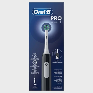 ORAL-B Električna četkica Pro Series 1 Black Cross Action