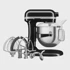 KITCHENAID Kuhinjski mikser 5KSM70SHXEOB 375 W Crni