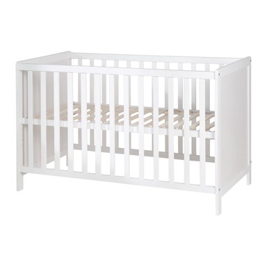 ROBA Bijeli dječji krevet 60x120 cm Hamburg