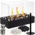 KAMINER 26318 bio kamin 45x29x20,5 cm, crna