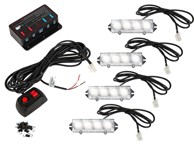 BLOW Upozoravajuće LED svjetlo, stroboskop, 12V, narančasta