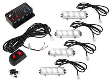 BLOW Upozoravajuće LED svjetlo, stroboskop, 12V, narančasta