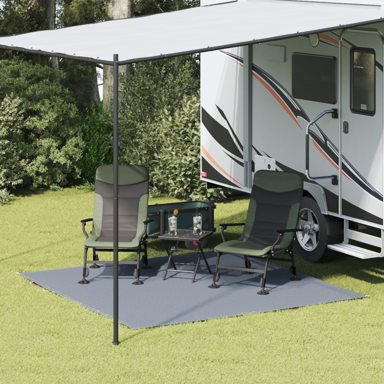 Dodatak za šator polietilen 250 x 250 cm, plavo-siva