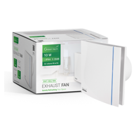 GREEN TECH Ispušni ventilator GVF-100J-WH, 10 W, IPX4, bijeli