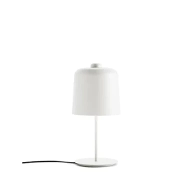 Stolna svjetiljka Zile B0240D, E27, 40 cm, bijela