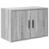 Garažni zidni ormar, sivi, Sonoma izrađeno drvo