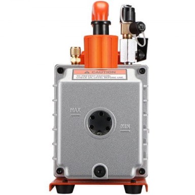 VEVOR Rotacijska vakuumska pumpa s 2 stupnja, 323 x 123 x 245 mm