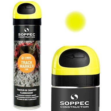 SOPPEC Geodetski sprej za označavanje, žuti, 500 ml