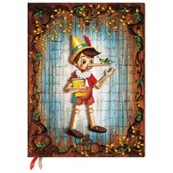 PAPERBLANKS planer dnevni 2027 Pinocchio Flexi Ultra, 17,5 x 22,5 cm, s gumicom