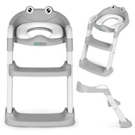 ECOTOYS WC sjedalo za djecu sa stepenicama i ljestvama, plavo