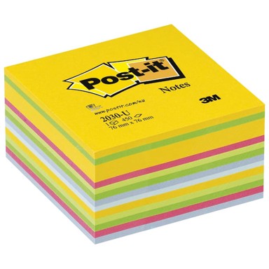 POST-IT 3M Samoljepljiva kocka 76x76 mm 450 listova 2030U