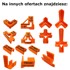 Stolarska ručka za montažu fronti na daske debljine 18 mm - 2 mm