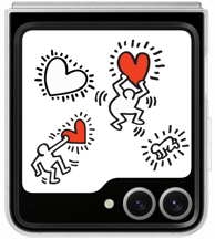 SAMSUNG Silikonska maska za Samsung Galaxy Z Flip6, bijela, EF-ZF741CWEGWW