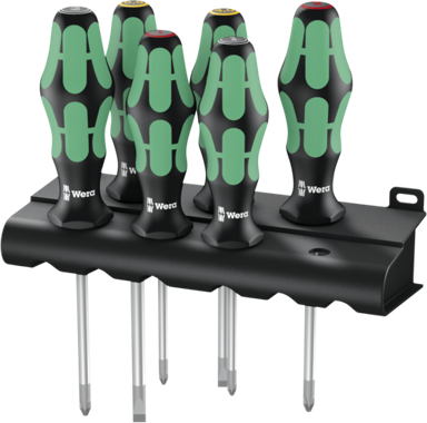 WERA Set odvijača 335/350/355/6 Kraftform Plus