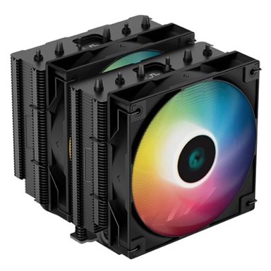 DEEPCOOL Hladnjak za računalo AG620 ARGB, za Intel i AMD, crni
