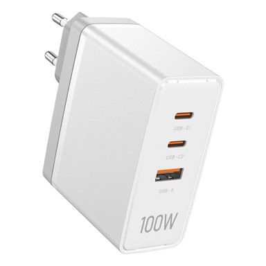 VENTION Punjač FEGW0-EU, 2xUSB-C, USB- A, 100W/100W/30W, GaN 
